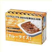 レスキューフーズ 一食ボックスカレーライス